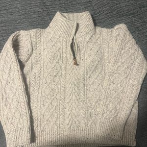 Wool Quarter Zip sweater